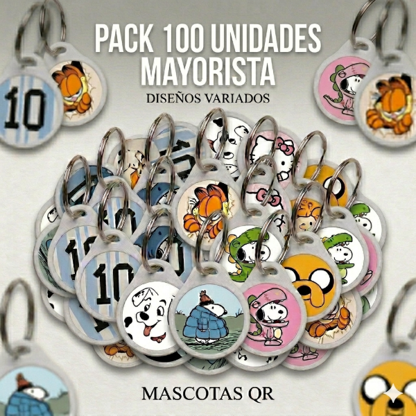 Producto - PACK MAYORISTA 100 UNIDADES - SURTIDAS