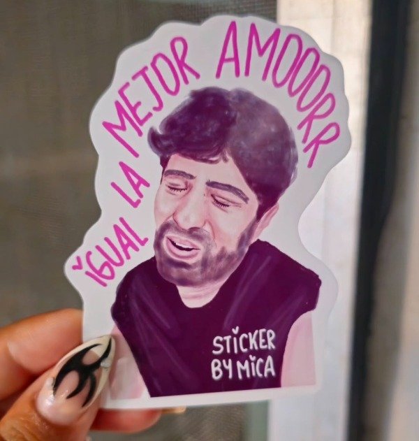 Producto - Sticker martin la mejor amor