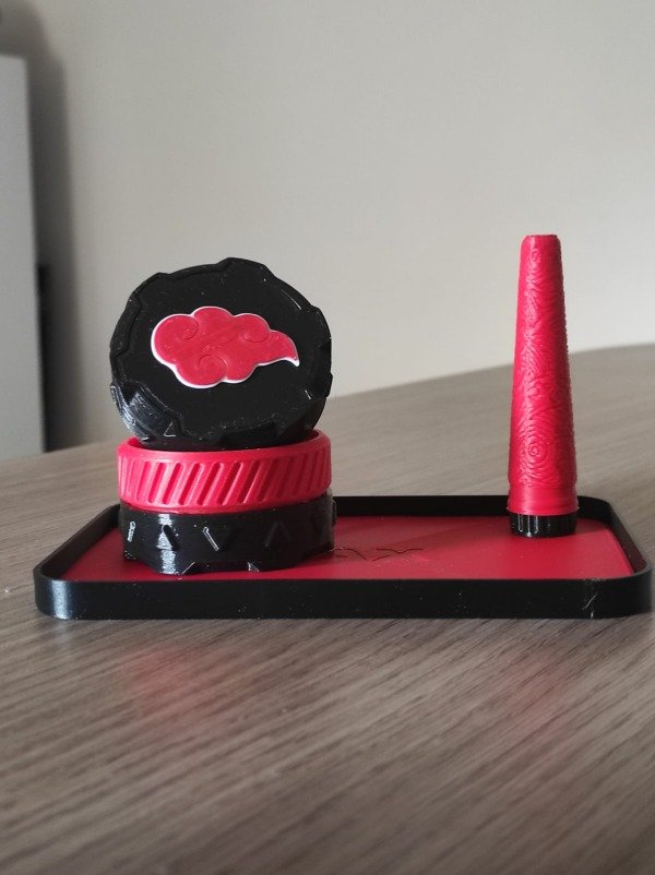 Producto - Picador NUBE AKATSUKI + Bandeja y Porta armado de REGALO