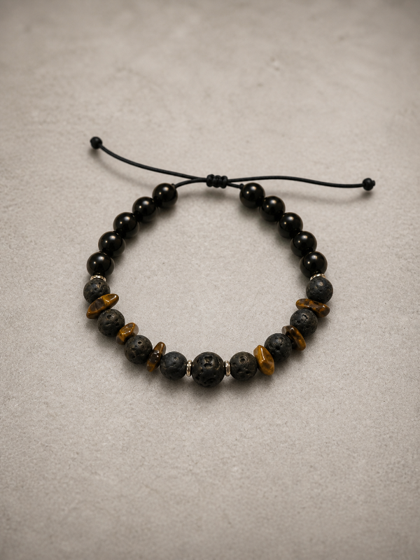 Producto - Pulsera VIKINGO con ojo de tigre