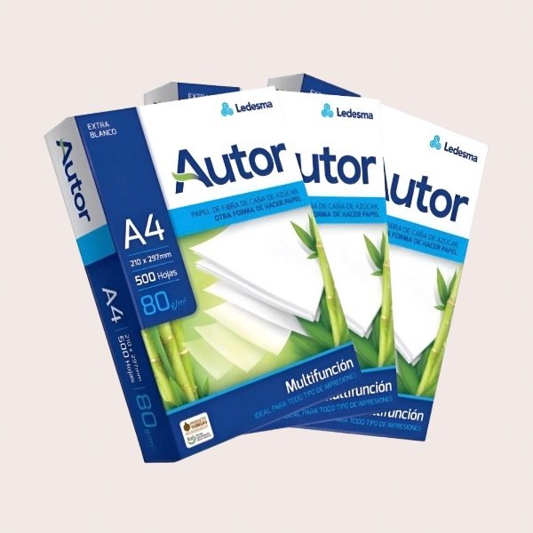 Producto - Resma A4 500 hojas autor 80 gr