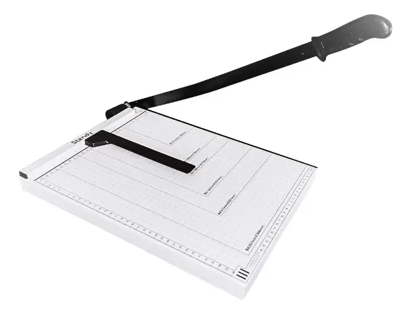Producto - Guillotina Palanca A4 40cm Metalica Capacidad De 12 Hojas