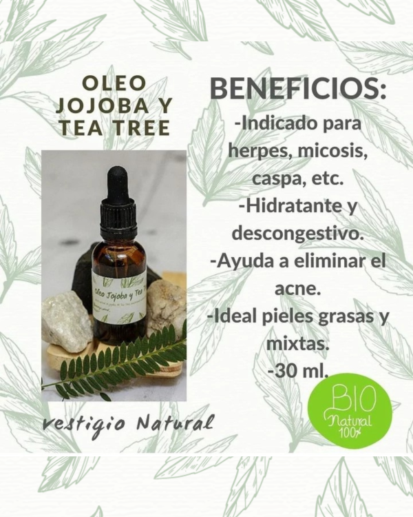 Producto - Oleo Jojoba/Tea tree