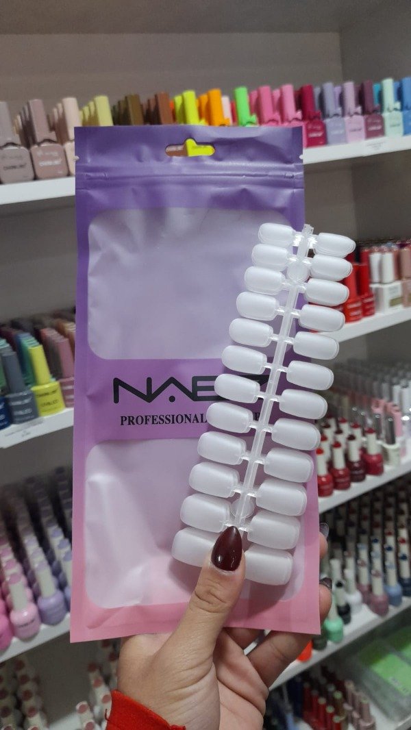 Producto - Tips cuadrados cortos MATTE 240PCS NAEZ