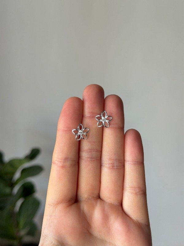 Producto - Aros flor + cubic - 0
