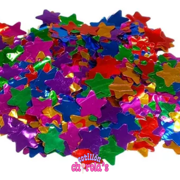 Producto - CONFETTI - ESTRELLAS METALIZADAS 50 gr