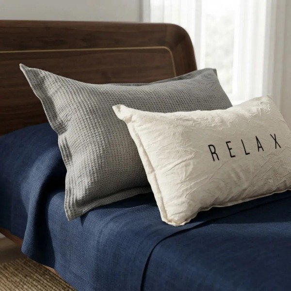 Producto - Almohadón Nido Gris Perla 50x70 - 5