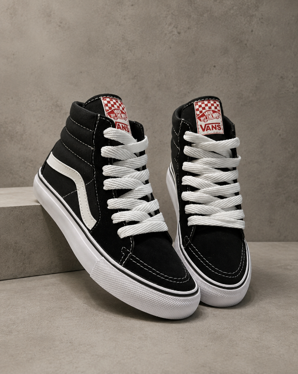 Vans botitas negras