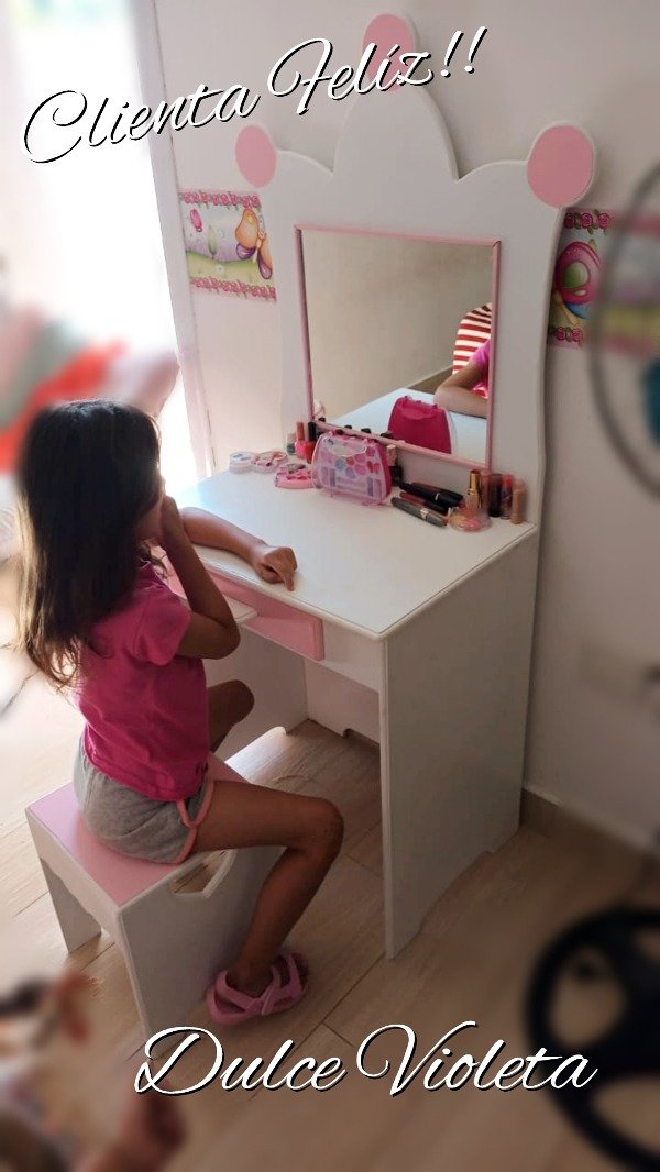 Producto - TOCADOR INFANTIL CORONA ( por encargue)