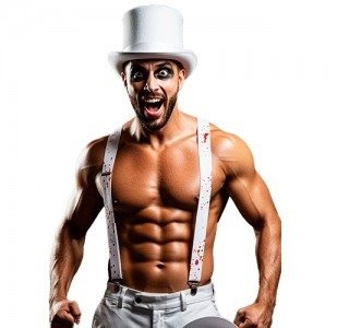 Producto - Tiradores blancos con sangre