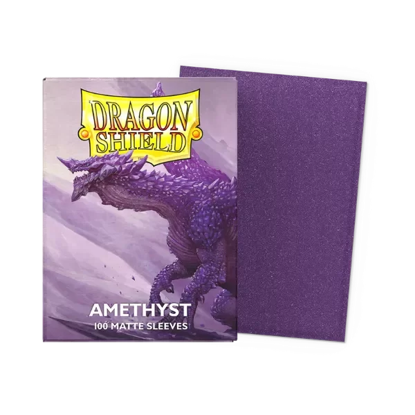 Producto - Dragon Shhield Amethyst Matte Sleeves