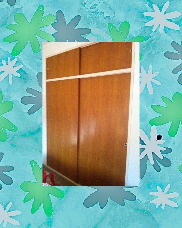 Producto - Frente de placard c/marco y cajoneras interior de Madera