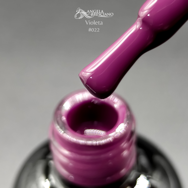 Producto - Esmalte semipermanente VIOLETA #022 angela bresciano