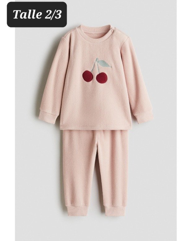 Producto - Pijama pilar HYM talle 2/3 rosa
