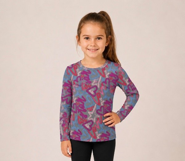 Producto - CAMISETAS FRIZADAS NIÑA ESTAMPADAS - 2