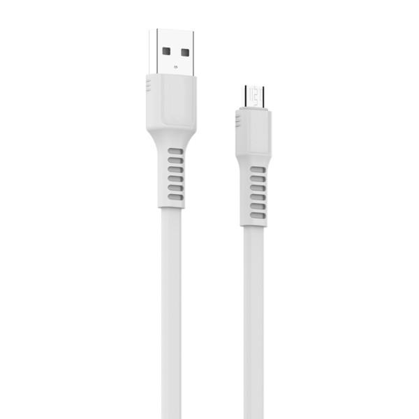 Producto - CABLE USB SOUL FLAT MICRO USB BLANCO 3.1