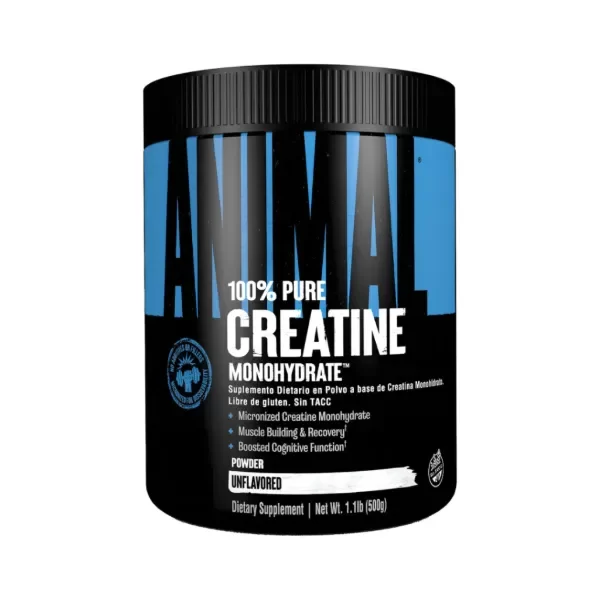 Producto - 100 Porciento ,Pure Creatina Animal Pak X 500g