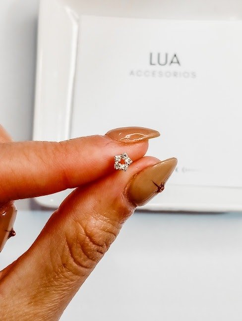 Producto - Aro miniatura MINI ESTRELLA CUBIC - Plata 925 (unidad)