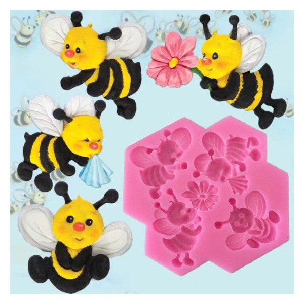 Producto - Molde de abejas grandes