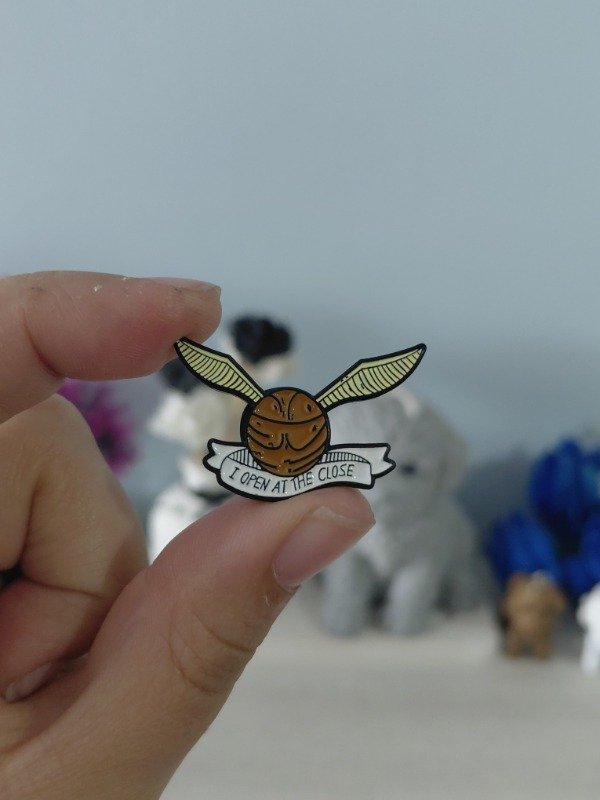 Producto - Pin metalizado - Harry Potter "I open at the close" #1869