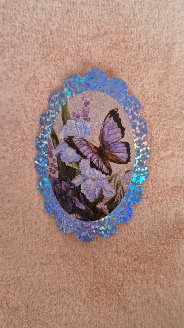 Producto - Sticker Mariposa Azúl