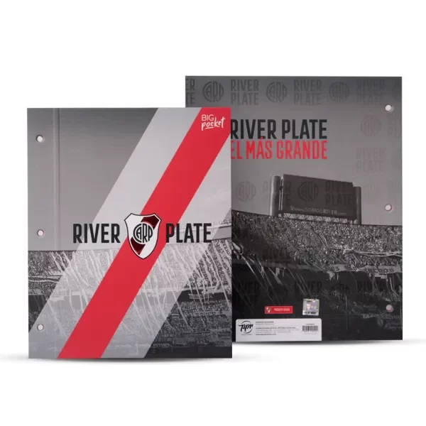 Producto - CARPETA 2 TAPAS ESCOLAR PPR RIVER PLATE