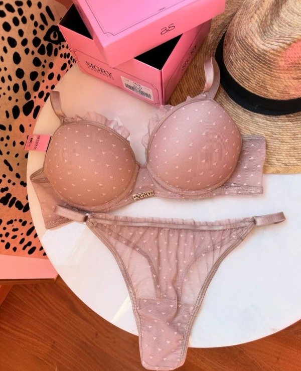 Producto - Conjunto armado microtul nude T.100