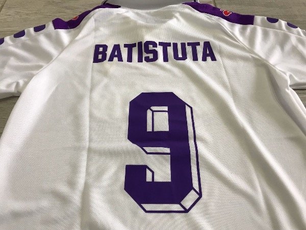 Camiseta retro de Fiorentina blanca — imagen 4