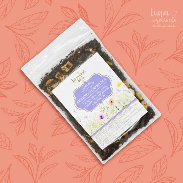 Producto - Sereno Despertar-Té rojo,Pera,Manzana,Cardamomo,Almendras,Caléndulas - 0