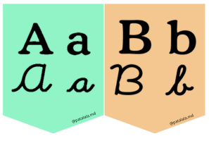 Producto - ABC CURSIVA-IMPRENTA