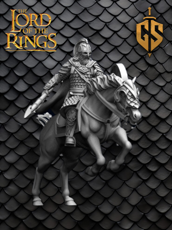 Producto - Guardia Real de Rohan Montado 2 - El Señor de los Anillos