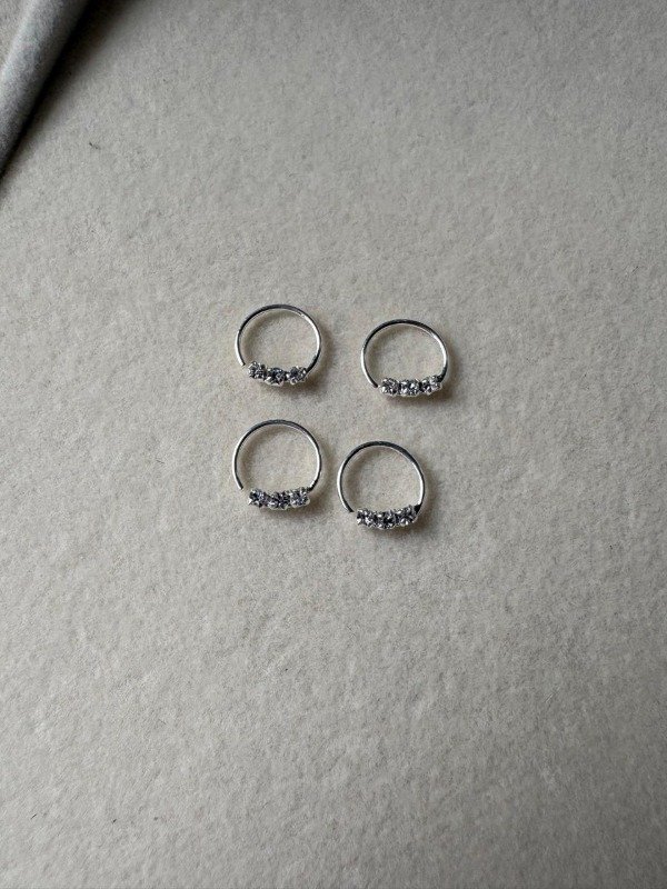 Producto - Argollita Baby shine 8mm (unidad) - Plata 925