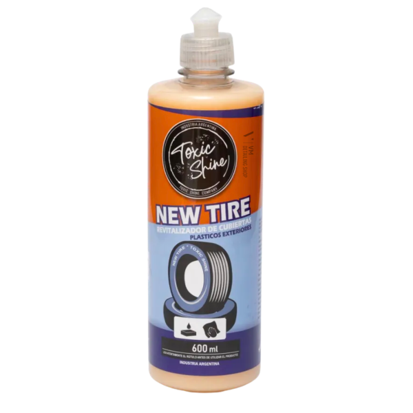 Producto - Toxic Shine New Tire 600ml - Acondicionador plásticos y cubiertas