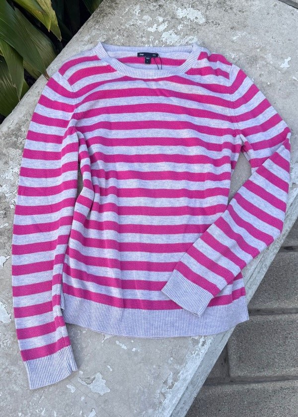 Producto - Suéter Primavera Rayas GAP talle L - 0