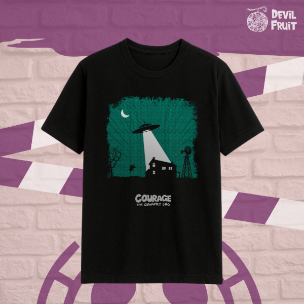 Producto - Remera Coraje, el Perro Cobarde