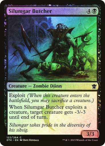 Producto - Silumgar Butcher Foil  Dragons of Tarkir