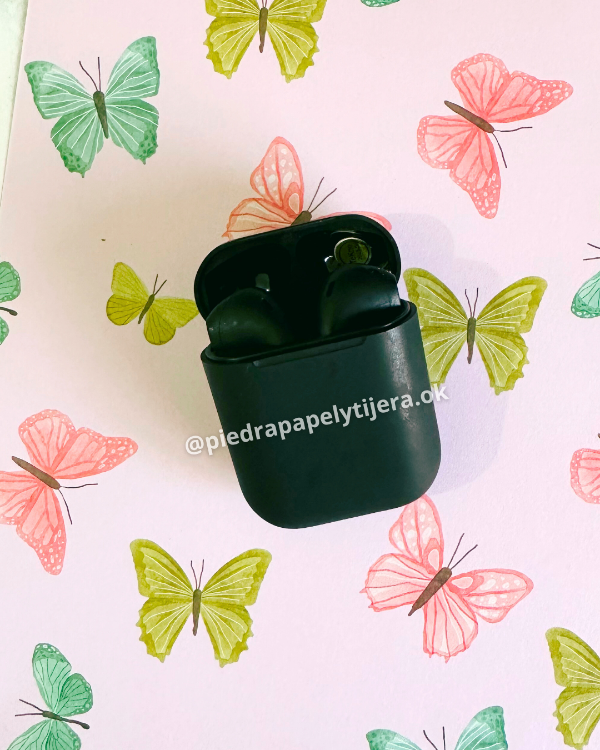 Producto - Auriculares inalámbricos (tipo AirPods) negro