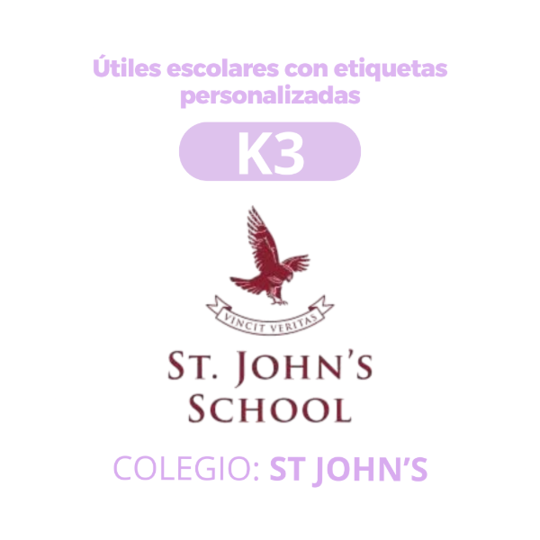 Producto - Caja Escolar - Colegio St Johns - K3