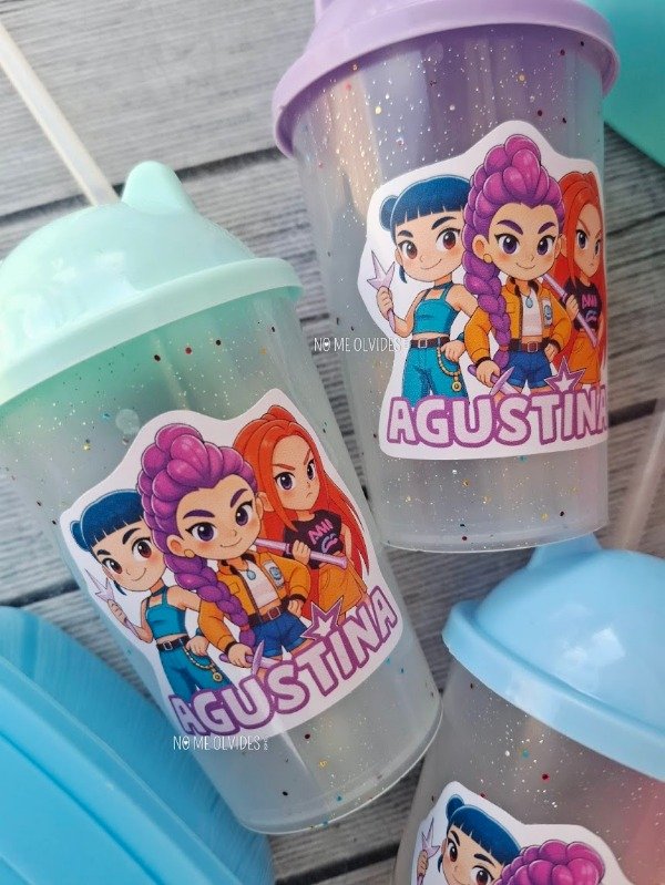 Producto - Vaso Tapa Gatito GLITTER