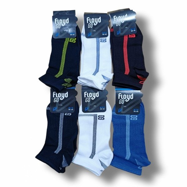 Producto - Soquetes de Algodón y Lycra Floyd Men - x1 - ART GO 441