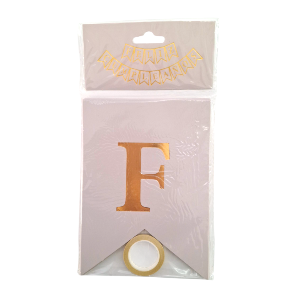 Producto - Banderin Feliz Cumpleaños Hueso
