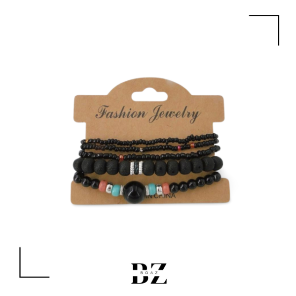 Producto - PULSERA VARIAS X 5 PCS EN CARD - 2080-1