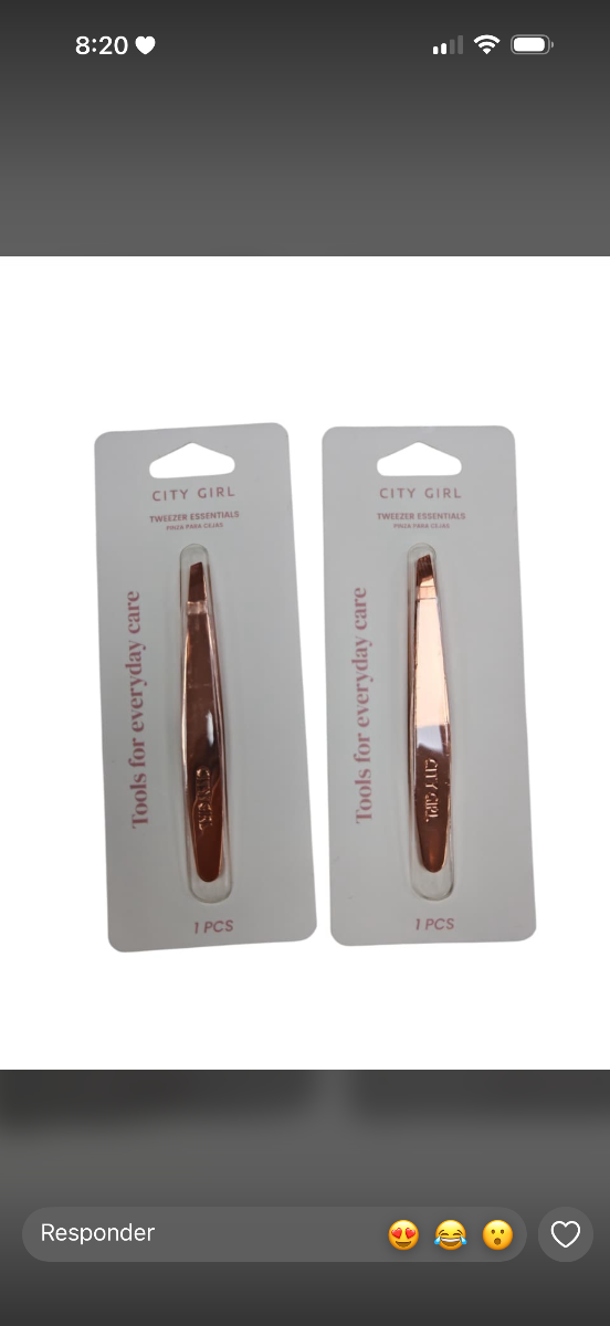 Producto - Pinza de depilar gold
