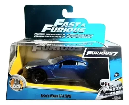 Producto - Jada Brians Nissan Gtr R35 Rapidos Y Furiosos 7 1/32