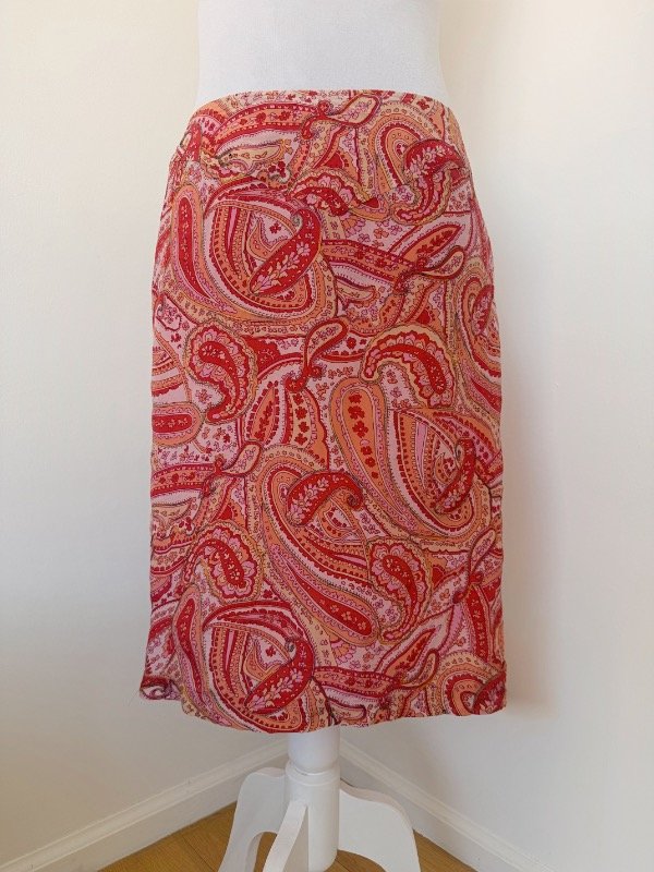 Producto - Falda Paisley Seda T. S