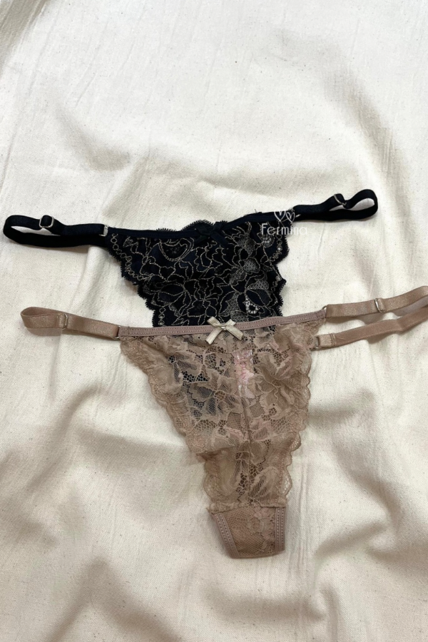 Producto - PACK X2 TANGUITAS DE PUNTILLA ART. WO83035