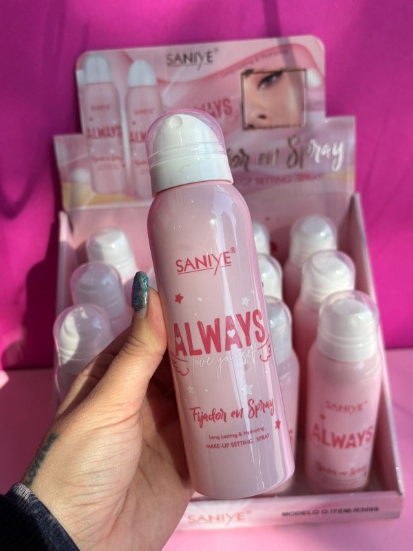 Producto - Fijador en Spray de Maquillaje Saniye