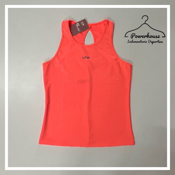 Producto - Musculosa Oval Dry- Naranja Fluor