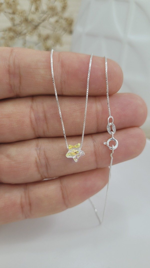 Producto - Conjunto de Plata  y Cristal Checo (GAR138)