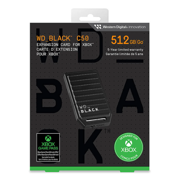 Producto - Tarjeta expansión Xbox Series Wd Black 512 GB